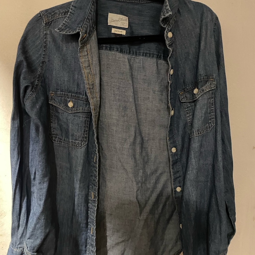 Denim larette shirt